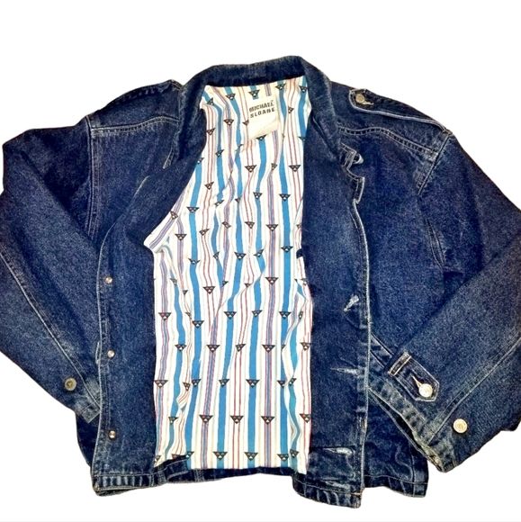 Vintage Michael Sloane Heavy Denim Jacket - Picture 4 of 9